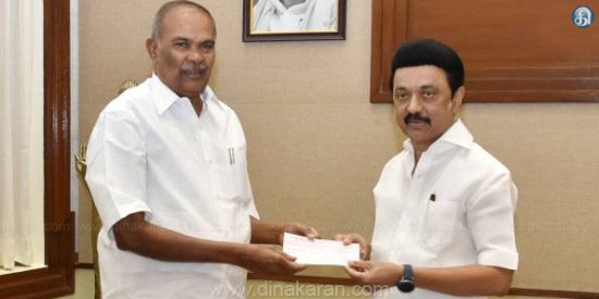 காமென்வெல்த் மாநாட்டில் கலந்துகொள்ள கனடா செல்லும் சபாநாயகர் அப்பாவுவிற்கு முதல்வர் வாழ்த்து