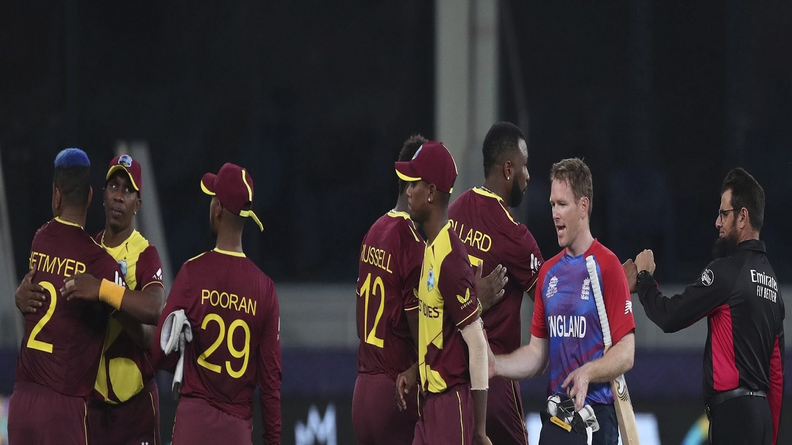 T20 Worldcup Eng vs WI: இது டெலிபோன் நம்பர் அல்ல: 3695160603- வெஸ்ட் இண்டீஸ் வீரர்களின் ஸ்கோர்