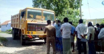 திருத்தணி அருகே கல்குவாரிக்கு எதிராக லாரிகளை சிறைப்பிடித்த மக்கள்..!!