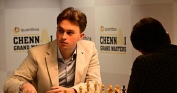 சென்னை கிராண்ட் மாஸ்டர்ஸ் செஸ் போட்டி: சாம்பியன் பட்டத்தை உறுதி செய்தார் வின்சென்ட் கீமர் | Chennai Grandmasters | Keymer seals title with a miraculous draw