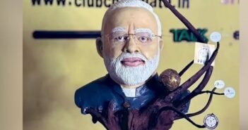 பிரதமர் மோடிக்கு சாக்லேட் சிற்பம் – எதற்காக தெரியுமா?