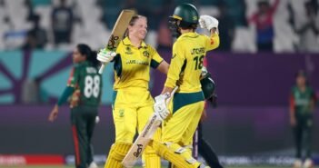 அலிசா ஹீலி விளாசலில் அரை இறுதியில் ஆஸி! | australia qualified to semifinals icc womens odi world cup