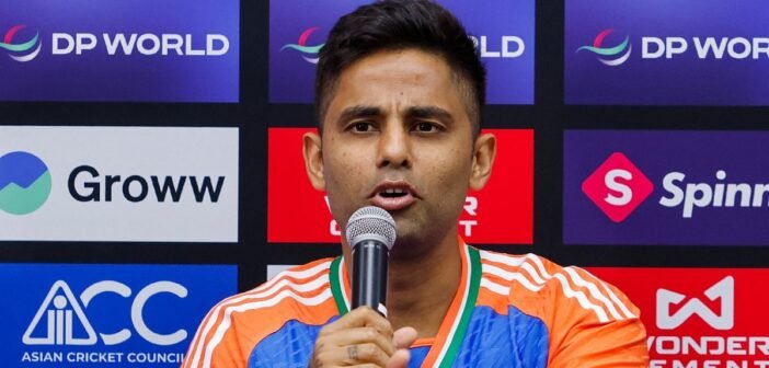 “நாங்கள் ஒரு அணியாக ஒன்றாகச் சேர்ந்து இந்த வெற்றியை கொண்டாடுவோம்”- கேப்டன் சூர்யகுமார் யாதவ் நெகிழ்ச்சி| “We will come together as a team and celebrate this victory,” said captain Suryakumar Yadav emotionally.