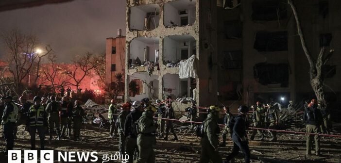 ஹோர்முஸ் நீரிணை: டிரம்ப் புதிய கெடு – இஸ்ரேலின் இரு நகரங்கள் மீது இரான் தாக்குதல் – என்ன நடக்கிறது?