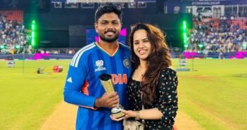 “உன்னை சந்தித்த முதல் நாளில் இருந்து, இந்த நாள் வரை.. எனக்கு.!”- சஞ்சு சாம்சன்| “From the day I first met you until today… for me…!” – Sanju Samson