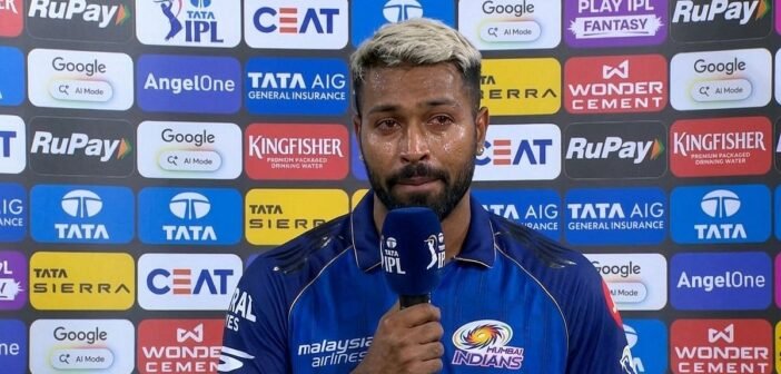 RCB VS MI: “எதுவுமே வேலை செய்யல, இப்படியே போனா வேலைக்கு ஆகாது.!”- ஹர்திக் பாண்டியா வேதனை| Haedhik pandya post match speech