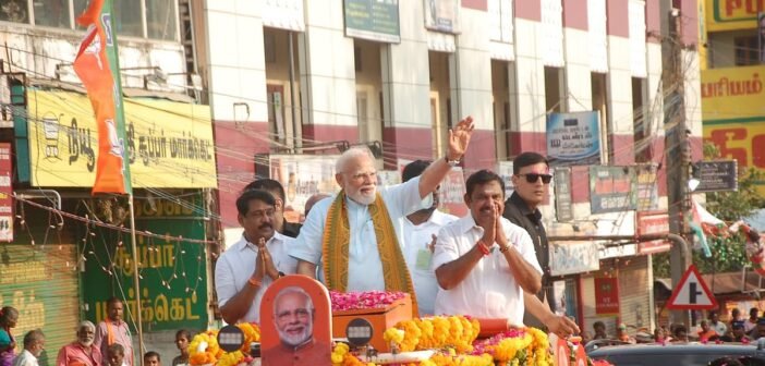 “என்.டி.ஏ ஆட்சி அமைக்கும், தி.மு.க நிச்சயம் தோல்வியைத் தழுவும்” – நாகர்கோவிலில் பிரதமர் மோடி |News about nagercoil Narendra modi road show