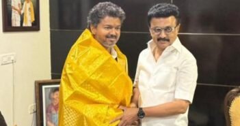 தமிழக முதல்வர் விஜய் – ஸ்டாலின் சந்திப்பு