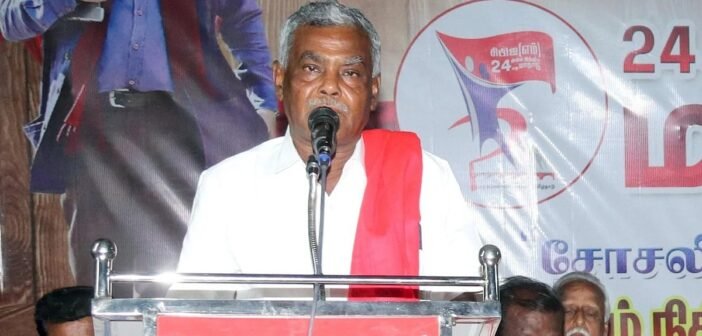 “அதிமுக ஆதரவை தவெக பெற்றால் எங்கள் முடிவை மறுபரிசீலனை செய்வோம்” – சிபிஎம் சண்முகம் | “If TVK secures AIADMK’s support, we will reconsider our decision,” says CPM’s Shanmugam.