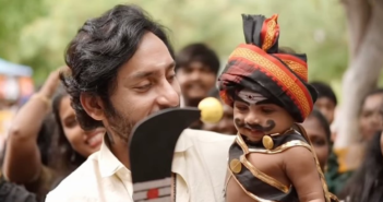 ‘கருப்பு’ படத்தின் வெற்றி; பதினெட்டாம்படி கருப்பசாமிக்கு 18 அடி அரிவாள் சாத்திய ஆர்.ஜே. பாலாஜி! |Following the success of ‘Karuppu’, RJ Balaji offers an 18-foot sickle to Lord Pathinettampadi Karuppasamy!