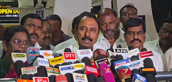 ’மின்வெட்டு ஏற்படுவதற்கு திமுகவே காரணம்’ – அமைச்சர் செங்கோட்டையன் குற்றச்சாட்டு
