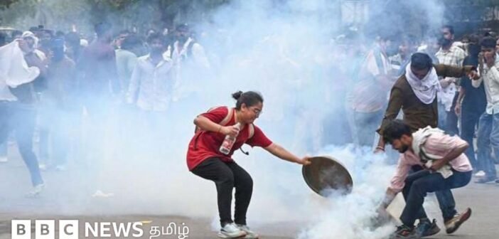 டெல்லியில் திரண்ட ஆயிரக்கணக்கான இளைஞர்கள் மோதி அரசின் கவலைகளை அதிகரித்தது எப்படி?